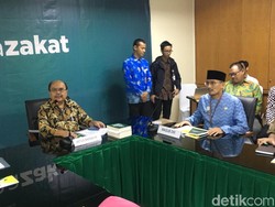 Sandi Temui Ketua Baznas, Bahas Legalitas BAZIS DKI?