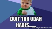 Meme Ngenes, THR Cair Langsung Habis Secepat Kilat