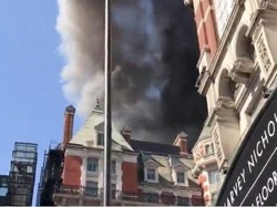 Hotel Mandarin Oriental di London Kebakaran
