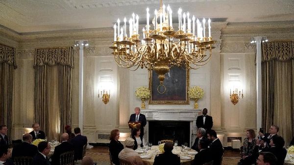 Foto: Suasana Buka Puasa Bersama di Gedung Putih