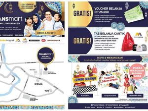 Transmart Duta Mall Banjarmasin Resmi Dibuka