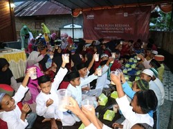 Keceriaan Para Penghafal Quran dari Timur Indonesia saat Berbuka