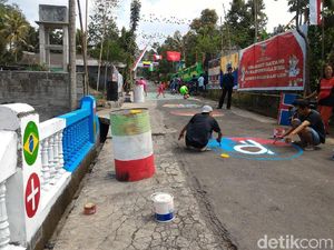 Mengintip Warna-warni Meriahnya Kampung Piala Dunia di Boyolali Mengintip Warna-warni Meriahnya Kampung Piala Dunia di Boyolali