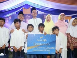 bjb Kembali Santuni Anak Yatim dan Duafa di Jabar
