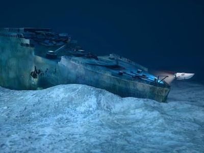 Foto: Menyelam ke Situs Bangkai Titanic