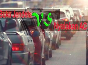 Macet Saat Mudik, Kamu Pilih Mana: Buka Jendela atau Nyalakan AC?