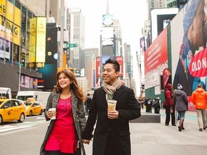 Mesranya 10 Momen Sheza Idris dan Suami Saat Makan di Ubud sampai NYC