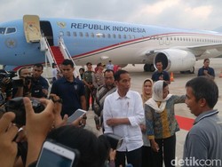 Resmikan Terminal Baru Bandara Semarang, Jokowi Kaget