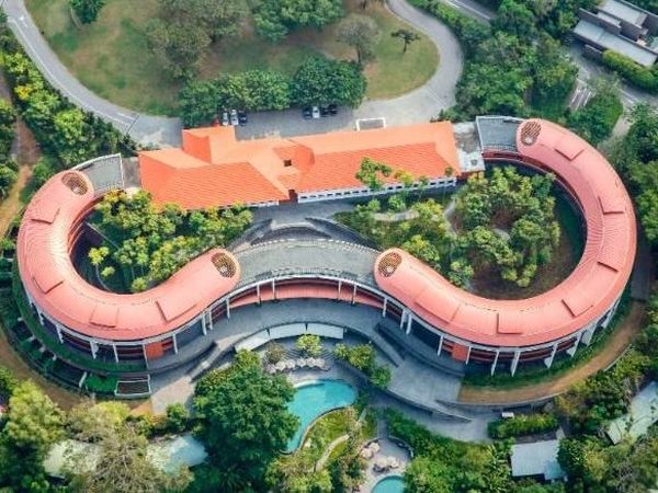 Foto: Hotel Pertemuan Kim Jong Un dan Trump di Singapura