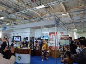 Tarian Teruna Jaya Memukau di Pameran Posidonia 2018 di Yunani