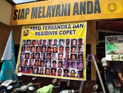 Polsek Ini Pajang Foto Copet Kambuhan, Warga Diminta Waspada