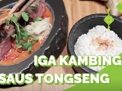 Spesialnya Idul Fitri dengan Iga Kambing Saus Tongseng