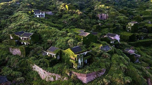 Foto: Desa Cantik di China yang Ditinggalkan Penduduknya