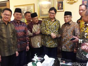 Disambangi Airlangga, Ketum PBNU: Golkar Partai Sakti