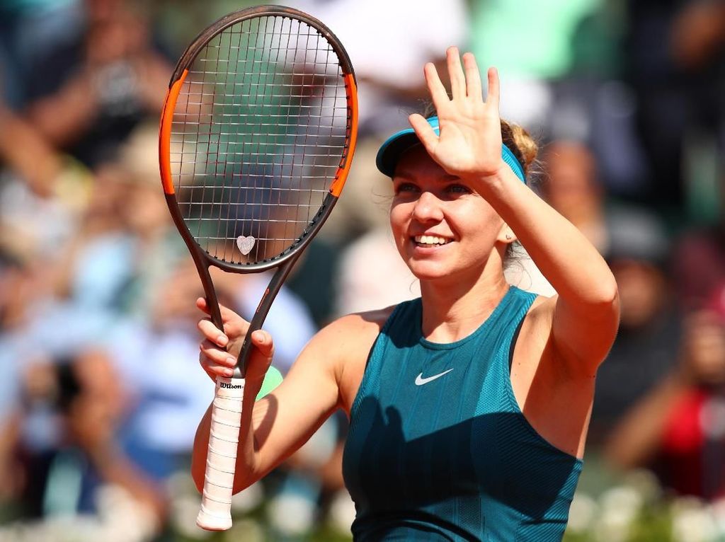 Simona Halep Ditantang Sloane Stephens di Final Simona Halep Ditantang Sloane Stephens di Final