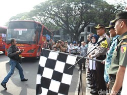 900 Orang Ikut Mudik Gratis Kota Malang