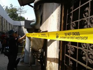 Buang Limbah ke Citarum, Pabrik Emas di Bandung Disegel Buang Limbah ke Citarum, Pabrik Emas di Bandung Disegel