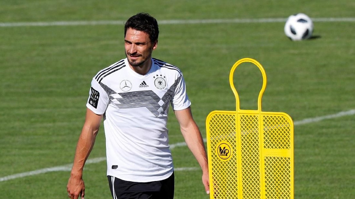 Pemain timnas Jerman, Mats Hummels. (Foto: Leonhard Foeger/Reuters)