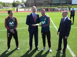 Sang Raja Gelorakan Semangat Timnas Spanyol