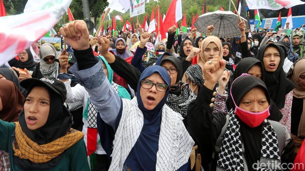 Hari Quds Sedunia, Kedubes AS di Jakarta Didemo