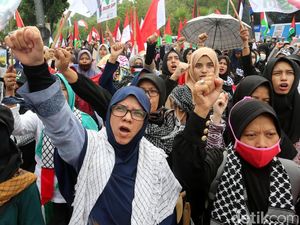 Hari Quds Sedunia, Kedubes AS di Jakarta Didemo
