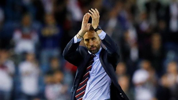 Manajer timnas Inggris Gareth Southgate.