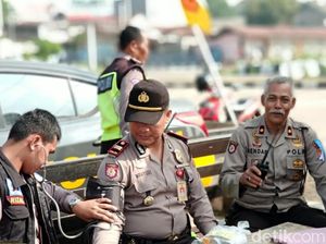 307 Personel Polres Sukabumi Kota All Out Amankan Jalur Mudik
