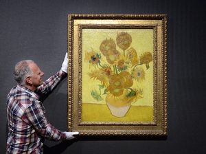 Lukisan Sunflowers Van Gogh Bisa Berubah Warna Jadi Hijau?