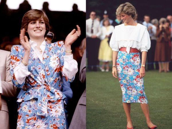 Fashionista Sejati, Momen Putri Diana Recycle Baju Lama Tampil Beda