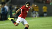 Rafael da Silva adalah salah satu pemakai nomor 21 yang masih jadi cult hero di MU sampai sekarang. Foto: Stephen Dunn/Getty Images