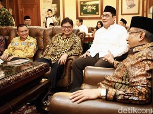 Airlangga Hartarto Sambangi PBNU