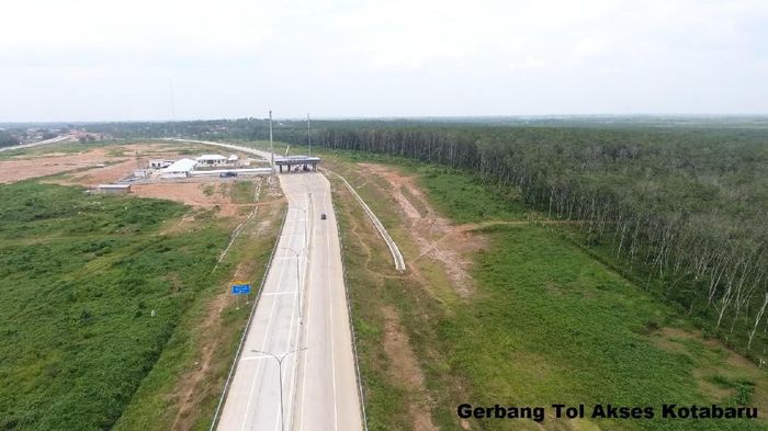 Simpang Susun Lematang menuju simpang susun Kotabaru sepanjang 5 kmFoto: Dok. PT Hutama Karya (Persero)