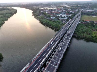 Alhamdulillah, Jembatan Babat yang Sempat Putus Kini Tersambung