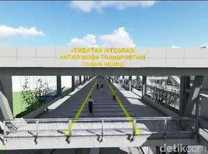 Ngintip Rencana Design Skybridge Tanah Abang