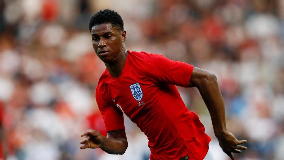 Marcus Rashford disebut bakal oke berduet dengan Harry Kane (Foto: Action Images via Reuters/Jason Cairnduff)
