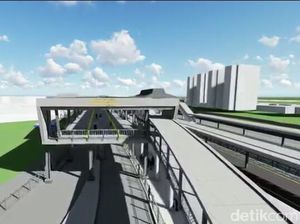 Ini Desain Sky Bridge Tanah Abang yang Dibangun Agustus