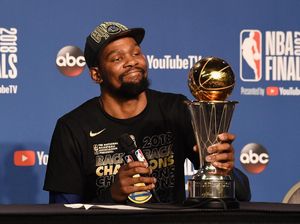 Kevin Durant Jadi MVP Final NBA 2018