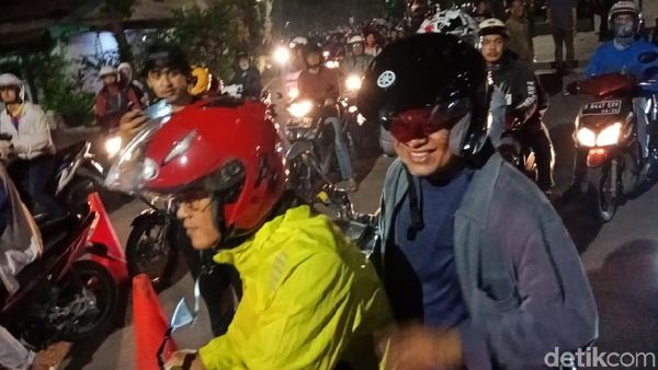 Potret Gatot Nurmantyo Naik Motor Pulang dari Kenduri Cinta