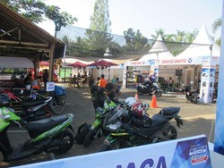 Ada Pos Jaga 24 Jam Bagi Pemudik yang Naik Motor