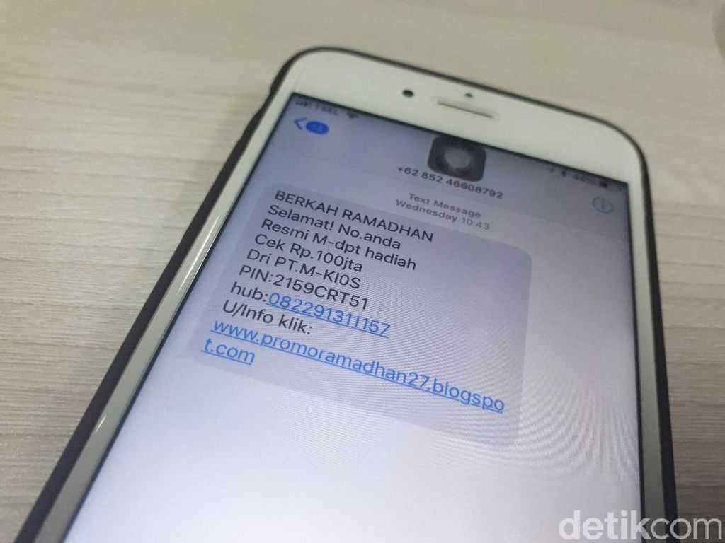 THR Sudah di Kantong, Ini Tips Agar Tak Ditipu Lewat SMS THR Sudah di Kantong, Ini Tips Agar Tak Ditipu Lewat SMS