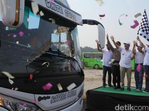 10 Ribu Pemudik Dilepas Serentak di Enam Wilayah
