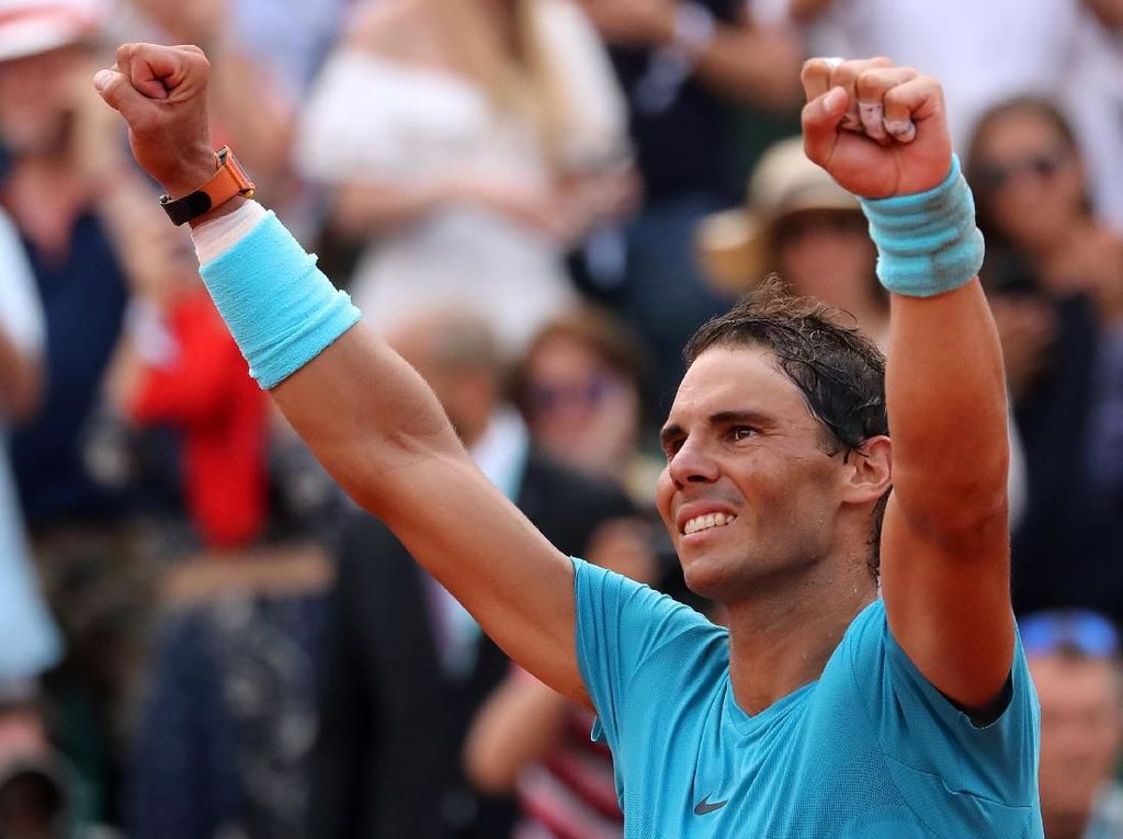 Kandaskan Thiem, Nadal Rengkuh Gelar Juara Prancis Terbuka ke-11 Kandaskan Thiem, Nadal Rengkuh Gelar Juara Prancis Terbuka ke-11
