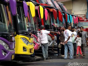 Peserta Mudik Bareng PKB Penuhi Taman Ismail Marzuki
