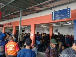 Dalam 3 Hari, 25 Ribu Orang Mudik dari Stasiun Senen