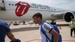 Pakai Pesawat The Rolling Stones, Timnas Argentina Tiba di Rusia