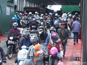 Hingga H-3 Lebaran, Ada 615 Ribu Pemudik Naik Kapal Laut