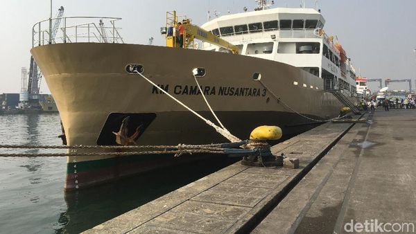 Potret Pemudik Naik Kapal, Bisa Tidur di Kasur Bertingkat