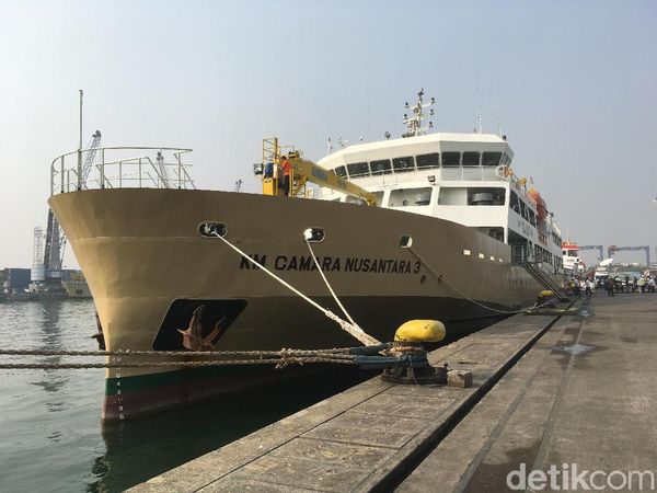 Potret Pemudik Naik Kapal, Bisa Tidur di Kasur Bertingkat