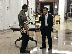 Sebelum ke Tokyo, JK Bertemu Anies Baswedan