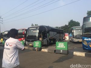 H-6 Lebaran, 28.703 Pemudik Berangkat dari Terminal Kp Rambutan